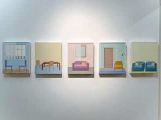 Zsofia Schweger - Dallas Art Fair 2019_install