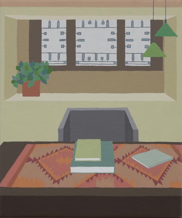 Office at the Frank Lloyd Wright Home and Studio in Oak Park, Illinois