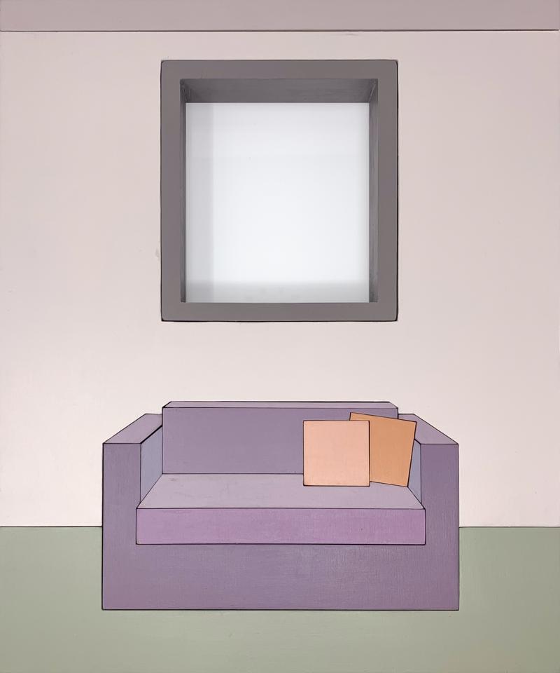 Zsofia Schweger - Form Becoming Feeling #1 (Loveseat), after Frank Lloyd Wright’s engagement with Froebel’s Kindergarten Gifts