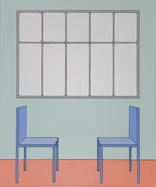 Zsofia Schweger - Form Becoming Feeling #2 (Two Chairs), after Frank Lloyd Wright engagement with Froebel’s Kindergarten Gifts