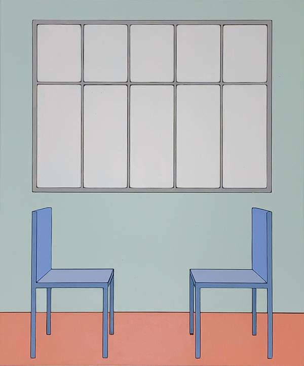 Form Becoming Feeling #2 (Two Chairs), after Frank Lloyd Wright engagement with Froebel’s Kindergarten Gifts