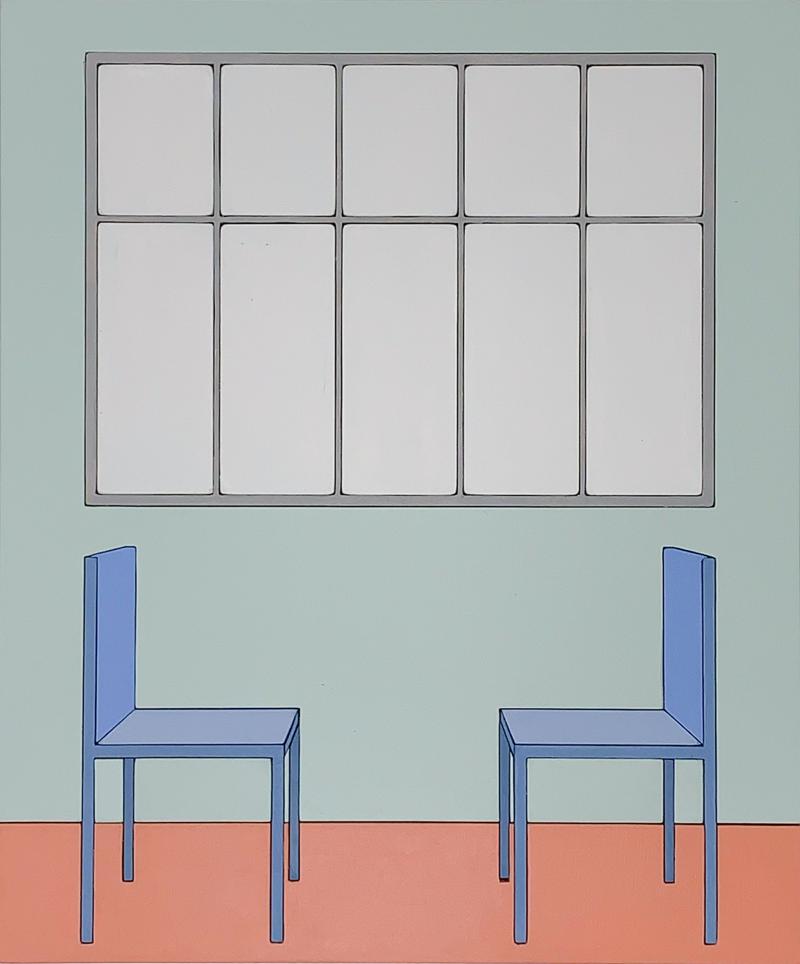 Zsofia Schweger - Form Becoming Feeling #2 (Two Chairs), after Frank Lloyd Wright engagement with Froebel’s Kindergarten Gifts