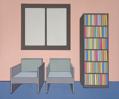 Zsofia Schweger - Form Becoming Feeling #4 (Bookshelf), after Frank Lloyd Wright engagement with Froebel’s Kindergarten Gifts