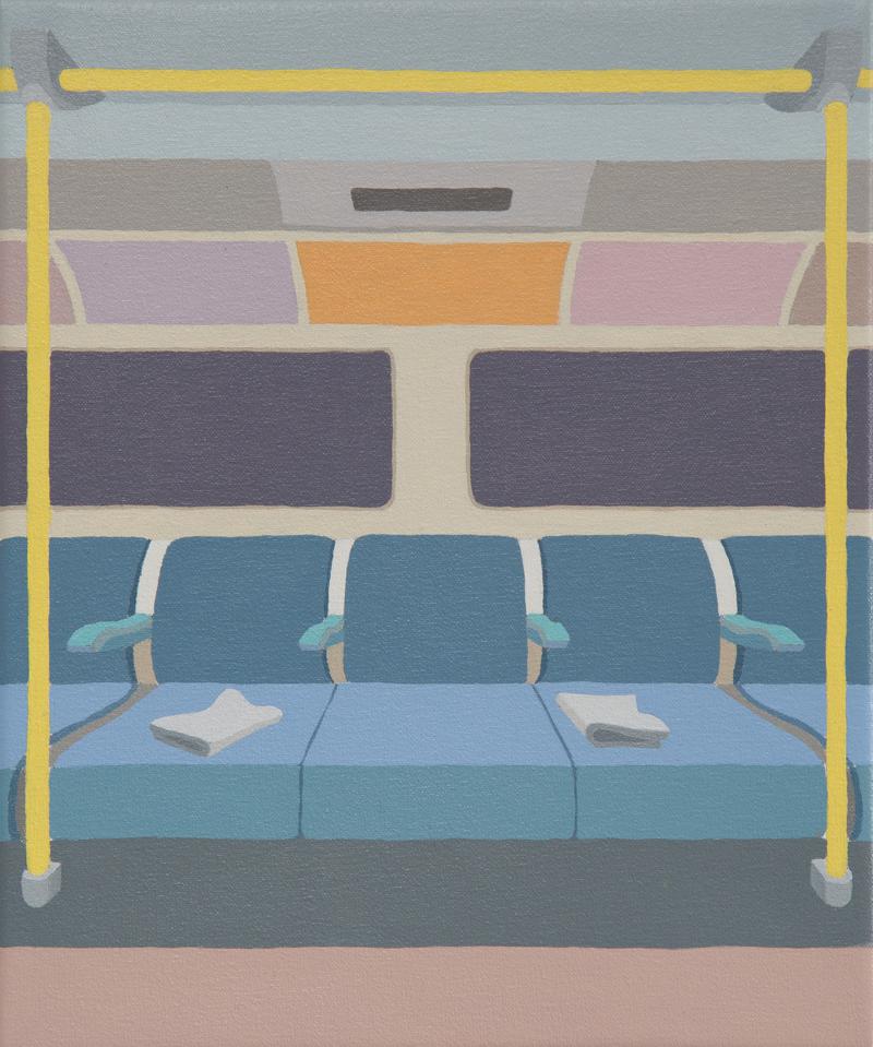 Zsofia Schweger - On the Tube (Jubilee Line, London)
