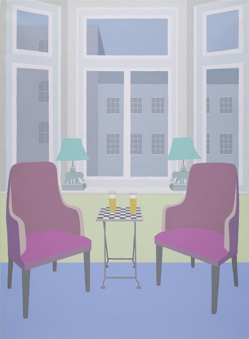 Zsofia Schweger - At the Pub (Fitzroy Tavern in Fitzrovia, London)