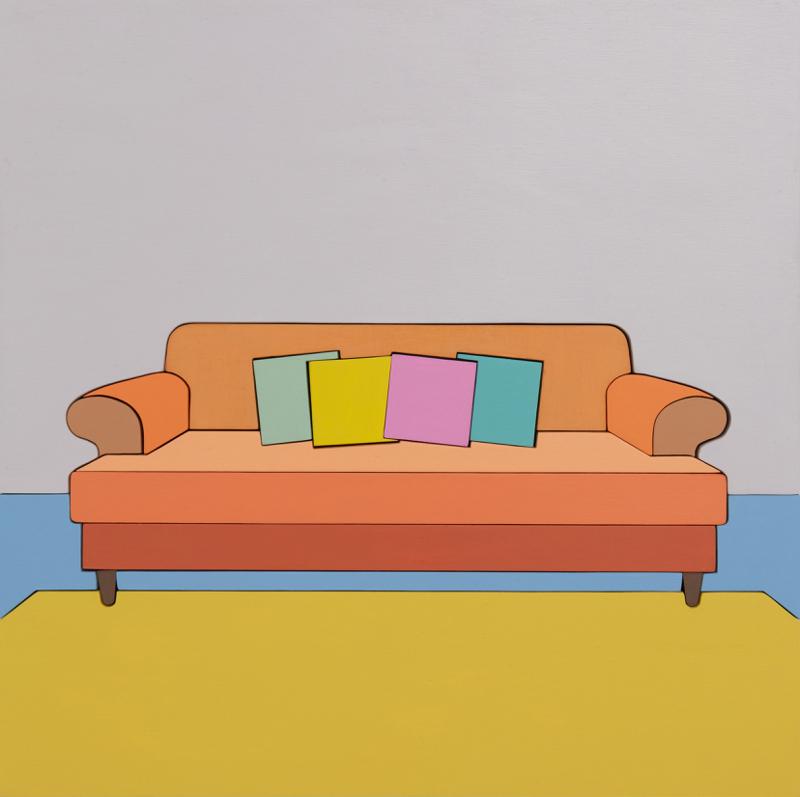 Zsofia Schweger - Form Becoming Feeling #9 (Sofa)