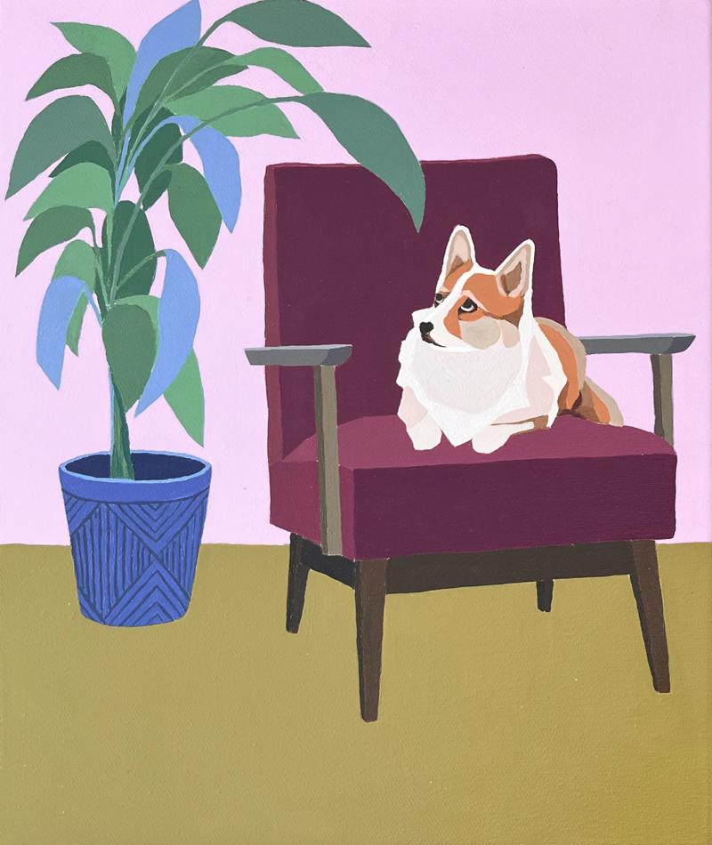 Zsofia Schweger - be right back (getting a brush, perhaps)