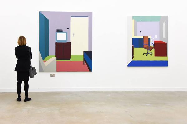 Zsofia Schweger - Sandorfalva, Hungary #5, Sandorfalva, Hungary #11, installation view (2)  - Griffin Art Prize Shortlist Exhibition, 2015, London