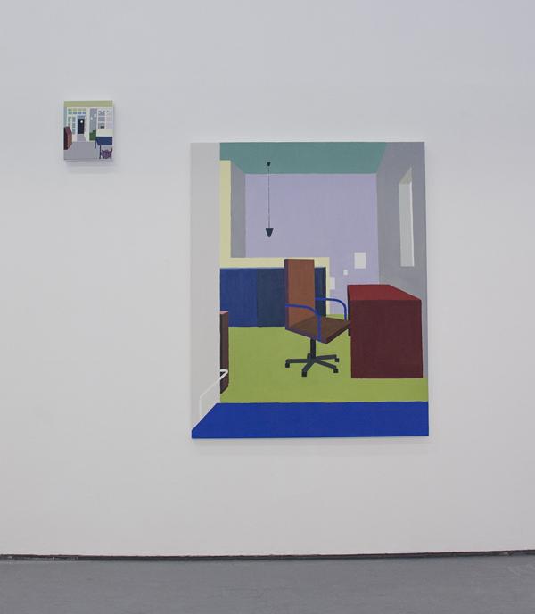 Sandorfalva, Hungary #10, Sandorfalva, Hungary #11, installation view, Slade Degree Show, London, 2015