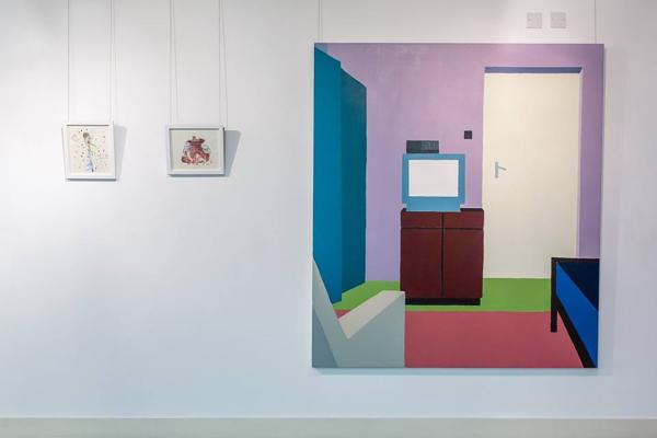 Zsofia Schweger - Sandorfalva, Hungary #5, installation view (1), New Arrivals, London, 2015