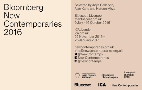 Bloomberg New Contemporaries 2016