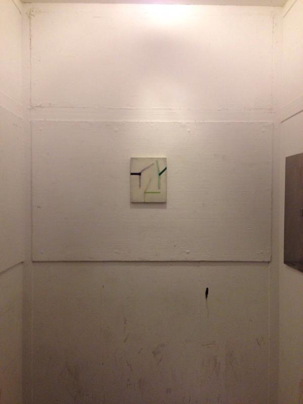 At Sea #1, installation view - Slade Interim Show, 2014, London